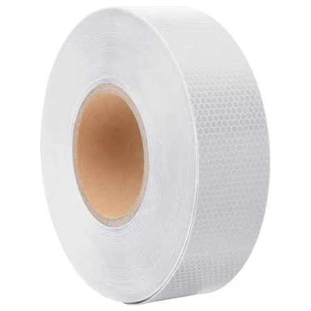 Cinta adhesiva reflectante PVC blanco 5 cm x 50 m von , Straßen- und Verkehrszeichen - Ref: Foro24-153122, Preis: 25,26 €, Ra...