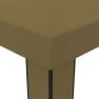 Cenador con doble techo gris taupe 3x6 m 180 g/m² de , Carpas y cenadores - Ref: Foro24-312219, Precio: 329,87 €, Descuento: %