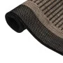 Dunkelbrauner flacher gewebter Außenteppich 80x250 cm von , Teppiche - Ref: Foro24-340842, Preis: 41,31 €, Rabatt: %