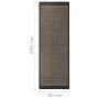 Dunkelbrauner flacher gewebter Außenteppich 80x250 cm von , Teppiche - Ref: Foro24-340842, Preis: 41,31 €, Rabatt: %