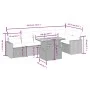 Set sofás de jardín 7 piezas y cojines ratán sintético beige von , Gartensets - Ref: Foro24-3271324, Preis: 515,12 €, Rabatt: %