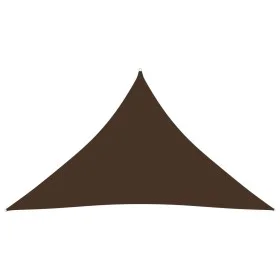 Triangular sail awning Oxford fabric brown 5x5x6 m by vidaXL, Umbrellas - Ref: Foro24-135843, Price: 42,98 €, Discount: %