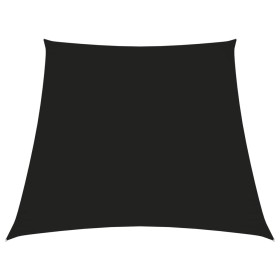 Toldo de vela trapezoidal de tela oxford negro 3/4x3 m de vidaXL, Sombrillas - Ref: Foro24-135792, Precio: 40,22 €, Descuento: %
