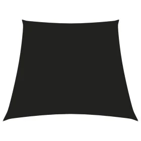 Trapezsegelmarkise aus schwarzem Oxford-Stoff 3/4x3 m von vidaXL, Sonnenschirme - Ref: Foro24-135792, Preis: 29,91 €, Rabatt: %