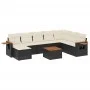8-piece garden sofa set with black synthetic rattan cushions by , Garden sets - Ref: Foro24-3259494, Price: 516,21 €, Discoun...