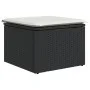 Set de sofás de jardín 10 pzas cojines ratán sintético negro de , Conjuntos de jardín - Ref: Foro24-3256294, Precio: 558,87 €...