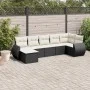 Set de sofás de jardín 8 piezas y cojines ratán sintético negro von , Gartensets - Ref: Foro24-3254023, Preis: 489,66 €, Raba...