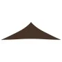 Triangular shade sail made of brown Oxford fabric, 4x4x5.8 m by vidaXL, Umbrellas - Ref: Foro24-135837, Price: 32,89 €, Disco...