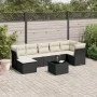 8-piece garden sofa set with black synthetic rattan cushions by , Garden sets - Ref: Foro24-3249815, Price: 462,81 €, Discoun...