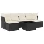 7-piece garden dining set with black synthetic rattan cushions by , Garden sets - Ref: Foro24-3249855, Price: 392,42 €, Disco...