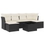 Set de comedor de jardín 7 pzas y cojines ratán sintético negro de , Conjuntos de jardín - Ref: Foro24-3249855, Precio: 391,3...