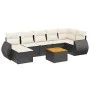 8-piece garden sofa set with black synthetic rattan cushions by , Garden sets - Ref: Foro24-3257442, Price: 479,80 €, Discoun...