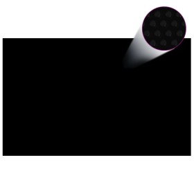 Cubierta de piscina rectangular PE negro 800x500 cm de vidaXL, Cubiertas para piscina - Ref: Foro24-92965, Precio: 119,62 €, ...
