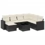 8-piece garden sofa set with black synthetic rattan cushions by , Modular outdoor sofas - Ref: Foro24-3251643, Price: 461,75 ...
