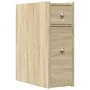 Armario de baño estrecho con ruedas madera roble Sonoma von , Schließfächer und Lagerschränke - Ref: Foro24-855288, Preis: 68...