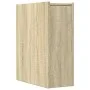 Armario de baño estrecho con ruedas madera roble Sonoma von , Schließfächer und Lagerschränke - Ref: Foro24-855288, Preis: 68...