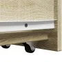 Armario de baño estrecho con ruedas madera roble Sonoma von , Schließfächer und Lagerschränke - Ref: Foro24-855288, Preis: 68...