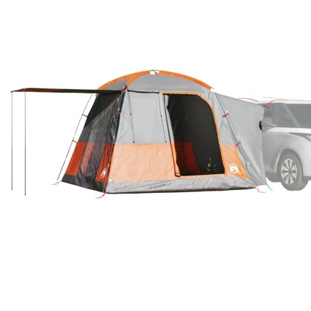 Tienda de campaña de coche 4 personas impermeable gris-naranja by , tents - Ref: Foro24-4009490, Price: 190,43 €, Discount: %