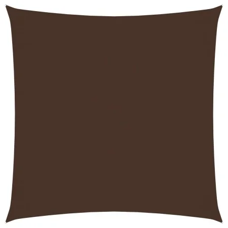 Toldo de vela cuadrado tela Oxford marrón 4,5x4,5 m de vidaXL, Sombrillas - Ref: Foro24-135800, Precio: 67,57 €, Descuento: %