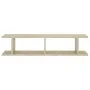 Wandregale 2 Stück Sperrholz Eiche Sonoma 90x18x20 cm von , Regale und Regale - Ref: Foro24-807199, Preis: 33,58 €, Rabatt: %