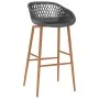 Hoher Tisch und 5-teilige Barhocker in Schwarz und Grau. von , Möbelsets für Küchen und Esszimmer - Ref: Foro24-3057380, Prei...