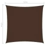 Toldo de vela cuadrado tela Oxford marrón 4,5x4,5 m de vidaXL, Sombrillas - Ref: Foro24-135800, Precio: 67,57 €, Descuento: %