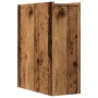 Armario de baño estrecho con ruedas madera envejecida von , Schließfächer und Lagerschränke - Ref: Foro24-855293, Preis: 66,5...