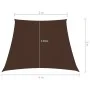 Brown oxford fabric trapezoidal sail awning 2/4x3 m by vidaXL, Umbrellas - Ref: Foro24-135846, Price: 21,42 €, Discount: %