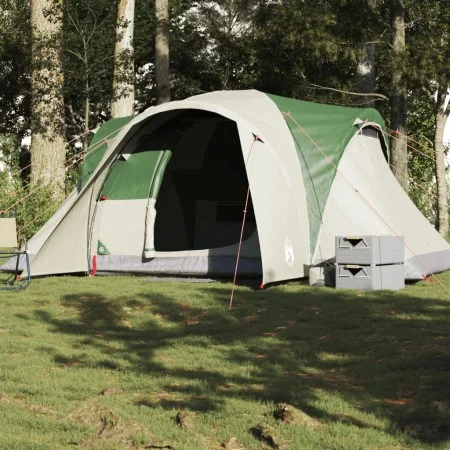 Tienda de campaña familiar iglú 6 personas impermeable verde de , Tiendas de campaña - Ref: Foro24-4009461, Precio: 130,89 €,...