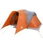Family store with waterproof dome for 6 people in gray and orange. by , tents - Ref: Foro24-4009463, Price: 130,63 €, Discoun...