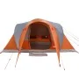 Familiengeschäft mit wasserdichter Kuppel für 6 Personen in Grau-Orange. von , Zelte - Ref: Foro24-4009463, Preis: 130,61 €, ...