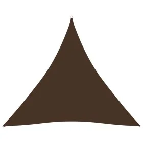Triangular shade sail in brown Oxford fabric, 5x5x5 m. by vidaXL, Umbrellas - Ref: Foro24-135840, Price: 42,83 €, Discount: %