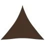 Triangular shade sail in brown Oxford fabric, 5x5x5 m. by vidaXL, Umbrellas - Ref: Foro24-135840, Price: 42,83 €, Discount: %