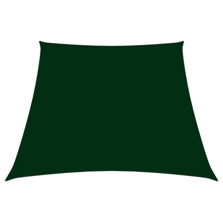 Dark green trapeze oxford fabric sail awning 2/4x3 m by vidaXL, Umbrellas - Ref: Foro24-135516, Price: 36,36 €, Discount: %