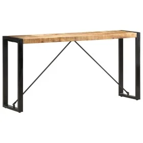 Solid mango wood console table 150x35x76 cm by , Side tables - Ref: Foro24-285948, Price: 121,82 €, Discount: %