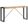 Solid mango wood console table 150x35x76 cm by , Side tables - Ref: Foro24-285948, Price: 121,82 €, Discount: %