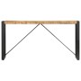 Solid mango wood console table 150x35x76 cm by , Side tables - Ref: Foro24-285948, Price: 124,55 €, Discount: %