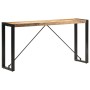 Solid mango wood console table 150x35x76 cm by , Side tables - Ref: Foro24-285948, Price: 124,55 €, Discount: %