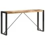 Solid mango wood console table 150x35x76 cm by , Side tables - Ref: Foro24-285948, Price: 121,82 €, Discount: %