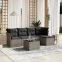 Set de muebles de jardín 6 pzas y cojines ratán sintético gris de , Conjuntos de jardín - Ref: Foro24-3263146, Precio: 333,54...