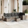 Gartensofaset 8-teilig mit grauen Polstern aus synthetischem Rattan von , Gartensets - Ref: Foro24-3264466, Preis: 482,57 €, ...