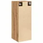 Wandregal aus Eichen-Ingenieurholz Artisian 34,5x34x90 cm von , Sideboards - Ref: Foro24-857335, Preis: 56,94 €, Rabatt: %