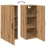 Wandregal aus Eichen-Ingenieurholz Artisian 34,5x34x90 cm von , Sideboards - Ref: Foro24-857335, Preis: 56,94 €, Rabatt: %