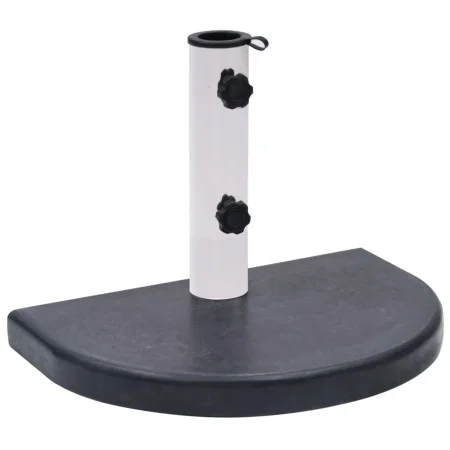 Base de sombrilla granito negra 40x28x4 cm de vidaXL, Bases para sombrillas - Ref: Foro24-313668, Precio: 55,13 €, Descuento: %