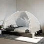 Mosquito net with doors Mongolia 220 mesh white 200x200x130 cm by , Mosquito nets - Ref: Foro24-4010046, Price: 23,03 €, Disc...