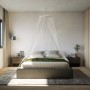 Mosquitera para cama 220 malla blanco 56x56x220 cm de , Mosquiteras - Ref: Foro24-4010050, Precio: 13,70 €, Descuento: %