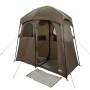 Tienda de ducha para 2 personas impermeable marrón de , Tiendas de campaña - Ref: Foro24-4009537, Precio: 122,17 €, Descuento: %