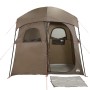 Duschzelt für 2 Personen, wasserdicht, braun von , Zelte - Ref: Foro24-4009537, Preis: 122,17 €, Rabatt: %