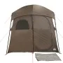 Waterproof brown shower tent for 2 people by , tents - Ref: Foro24-4009537, Price: 124,46 €, Discount: %