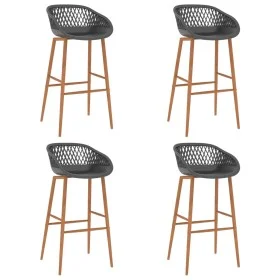 Küchenhocker, 4 Stück, grau von , Küchenhocker - Ref: Foro24-248166, Preis: 202,70 €, Rabatt: %